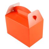 Oaktree Party Box 100mm x 154mm x 92mm 6pcs Orange No.04 - Partyware